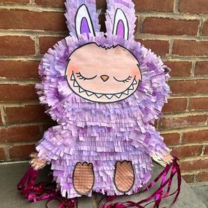 Purple Cute Monster Piñata